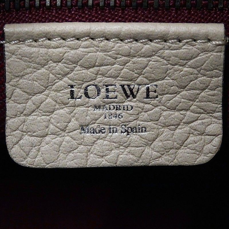 Loewe Bag Women's Brand Handbag Shoulder Bag 2way Anagram Fusta 25 Leather