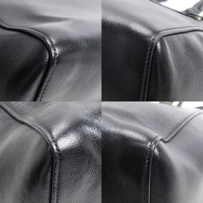 Prada 2way Shoulder Bag Black 1bg227 Ladies Preowned