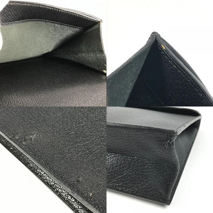 Hermes Clutch Bag Sac A Depeches Leather Black