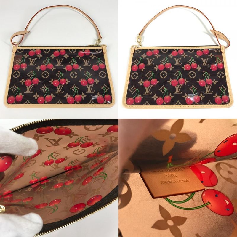 Louis Vuitton Shoulder Bag On The Go GM On The Go GM M14306 Leather /PVC Brown