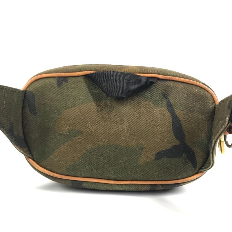 Louis Vuitton Body Bag Supreme Bum Bag PM M44202 Leather / Canvas Khaki