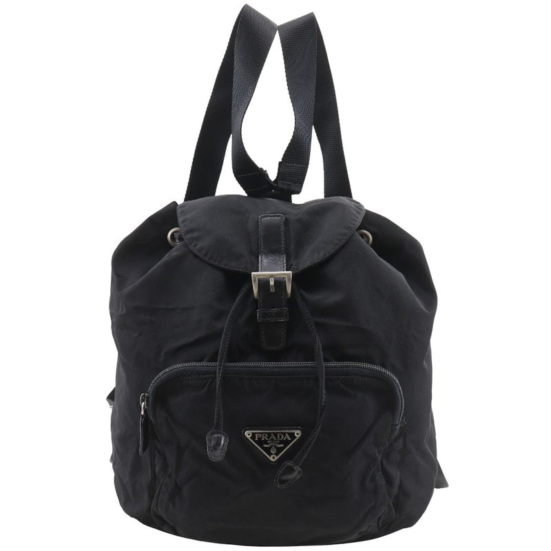 Prada Nylon Black Women's Backpack/daypack