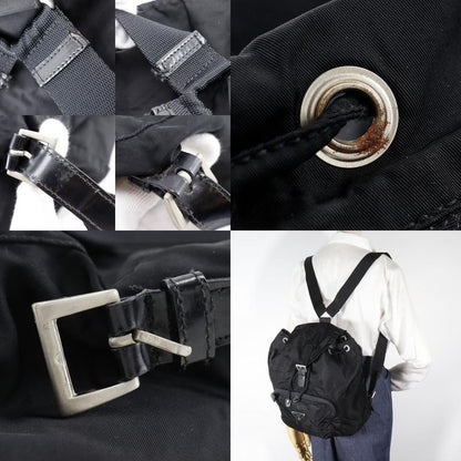 Prada Nylon Black Women's Backpack/daypack