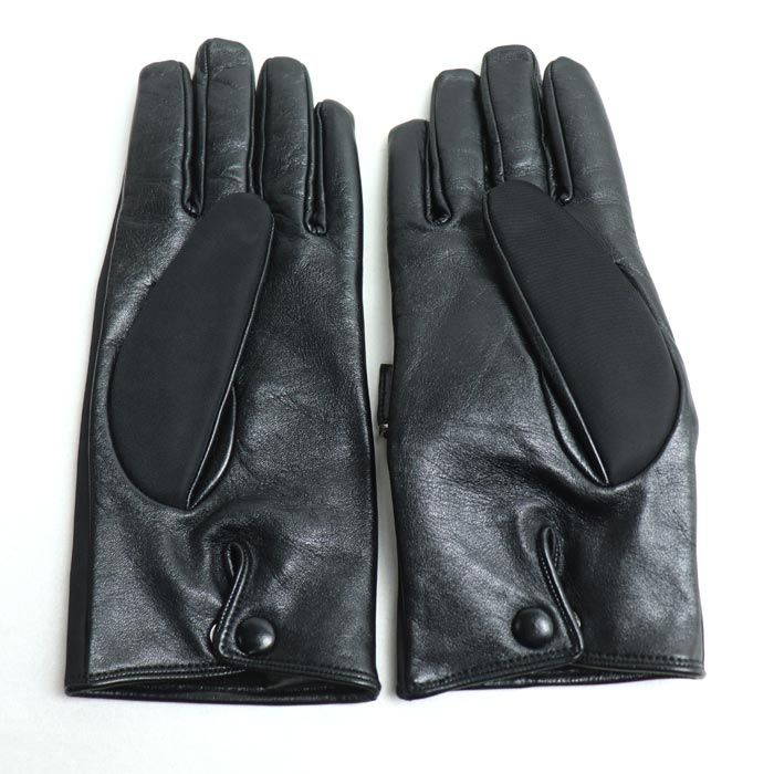 Prada Triangle Logo Gloves Black 2gg137 2DW1 F0002 8 Ladies Preowned