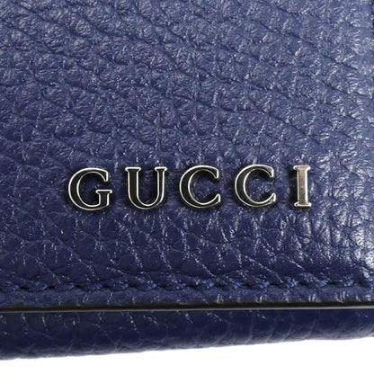 Gucci Coin Case Navy 771160 Men's Preowned
