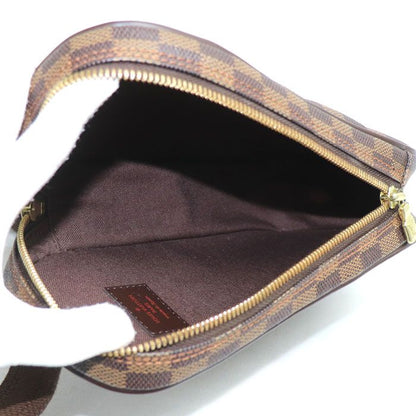 Louis Vuitton Pochette Gange Body Bag Damier Brown N51870 Ca0057 Men's Preowned