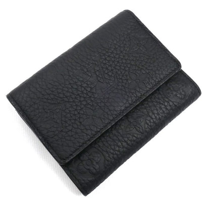 Louis Vuitton Portefeuille Pilot Trifold Wallet Black M82556 IC Men's Preowned