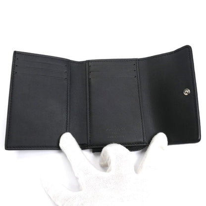 Louis Vuitton Portefeuille Pilot Trifold Wallet Black M82556 IC Men's Preowned