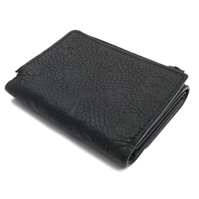 Louis Vuitton Portefeuille Pilot Trifold Wallet Black M82556 IC Men's Preowned