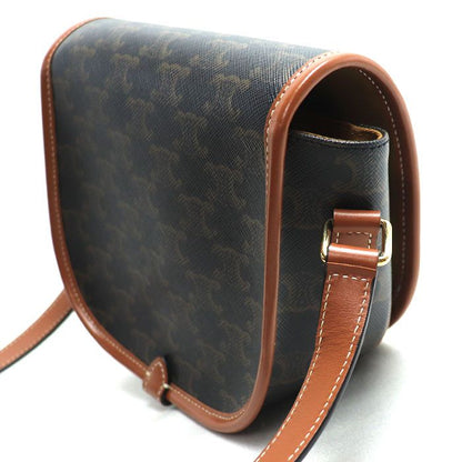 Celine Medium Folco Shoulder Bag Brown Tan 191502bzj04lu Ladies Preowned