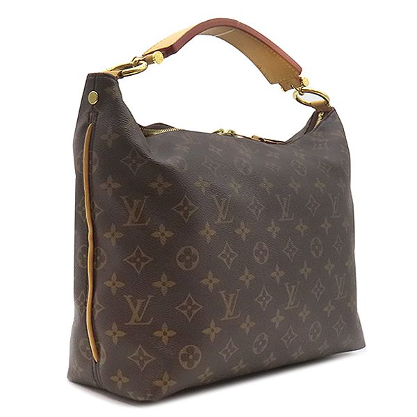 Louis Vuitton Shoulder Bag Suri PM Monogram Canvas Monogram Gold Hardware Brown