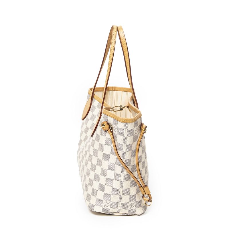Louis Vuitton Neverfull Ivory Damier Azure A