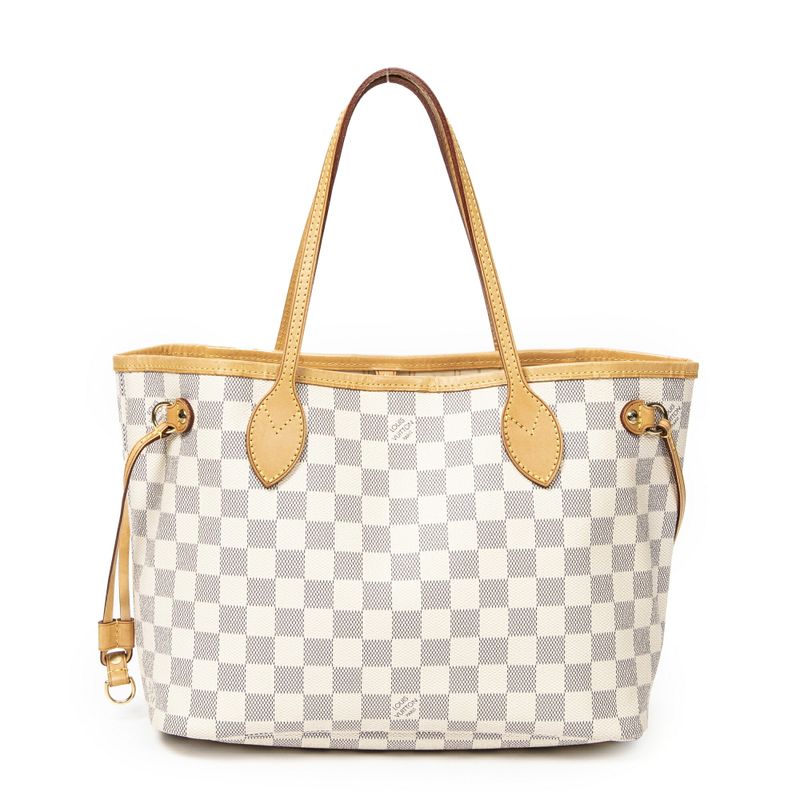 Louis Vuitton Neverfull Ivory Damier Azure A