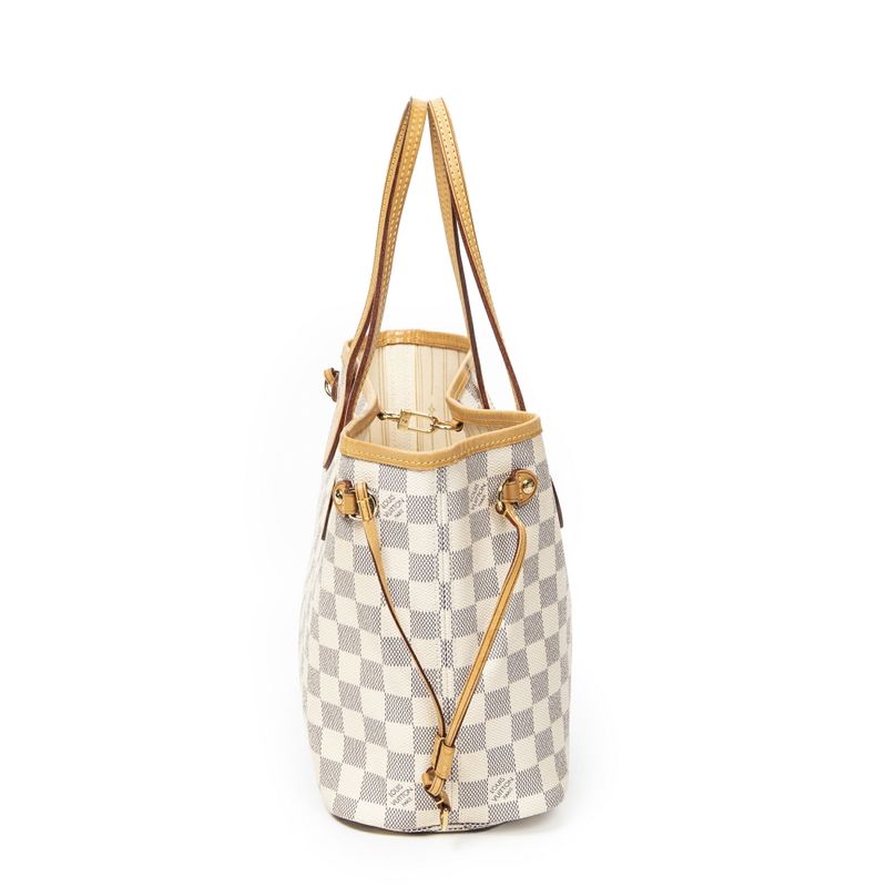 Louis Vuitton Neverfull Ivory Damier Azure A