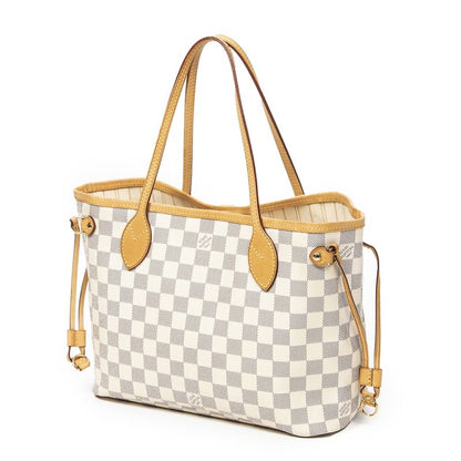 Louis Vuitton Neverfull Ivory Damier Azure A
