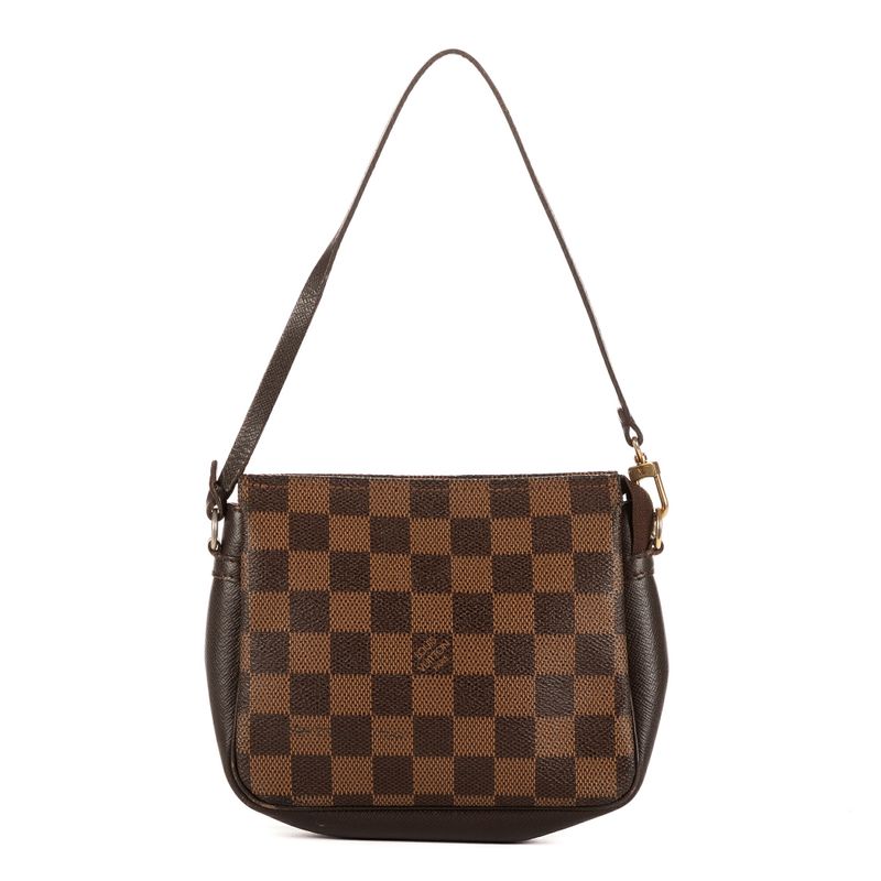 Louis Vuittontrousse Make-up Pouch Brown Damier Ebène AB
