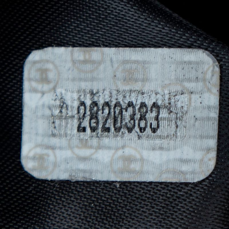 Chanel Coco Mark Fringe Chain Shoulder Black Matelasse Lambskin Leather A