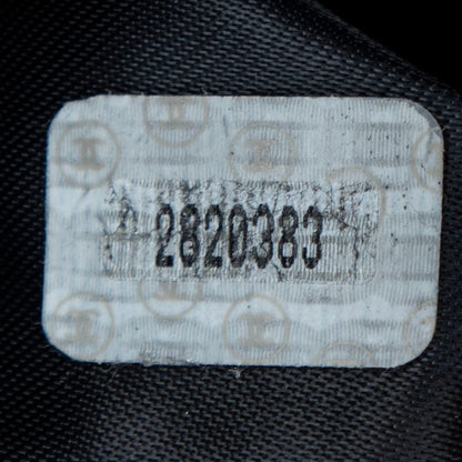 Chanel Coco Mark Fringe Chain Shoulder Black Matelasse Lambskin Leather A