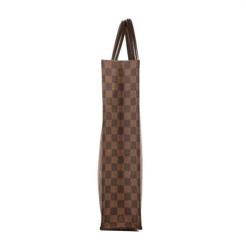 Louis Vuittonsac Platte Brown Damier Ebène A