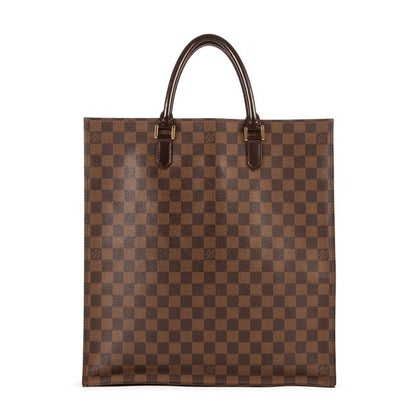 Louis Vuittonsac Platte Brown Damier Ebène A
