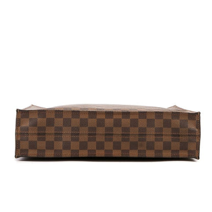 Louis Vuittonsac Platte Brown Damier Ebène A