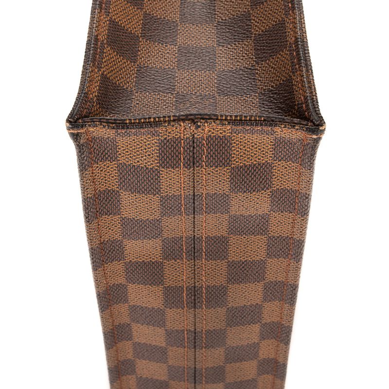 Louis Vuittonsac Platte Brown Damier Ebène A