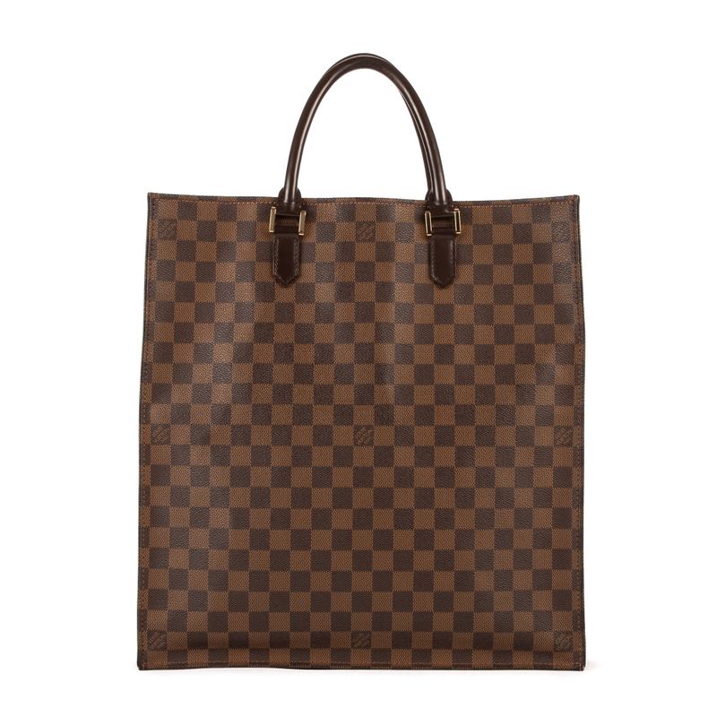 Louis Vuittonsac Platte Brown Damier Ebène A