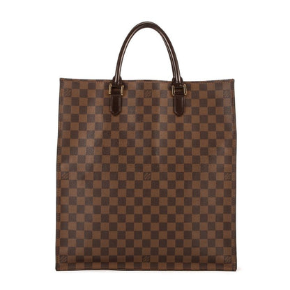 Louis Vuittonsac Platte Brown Damier Ebène A