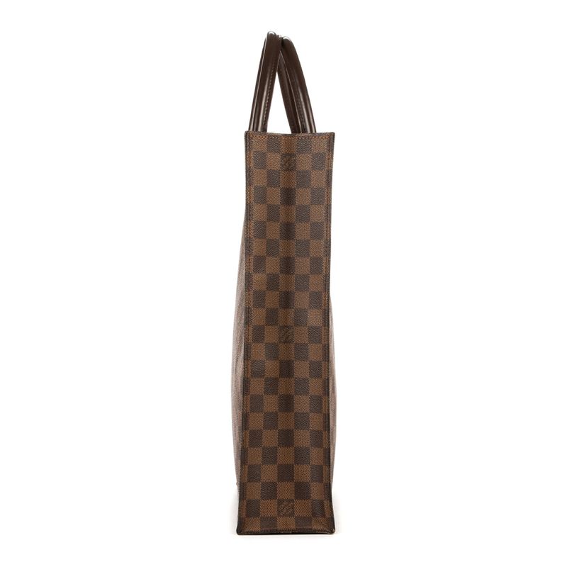 Louis Vuittonsac Platte Brown Damier Ebène A