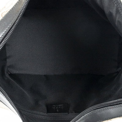 Gucci Bamboo Hobo Beige/black GG Canvas A