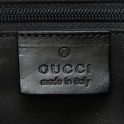 Gucci Bamboo Hobo Beige/black GG Canvas A