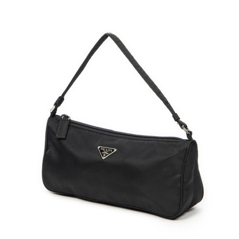 Prada Black Nylon Canvas AB