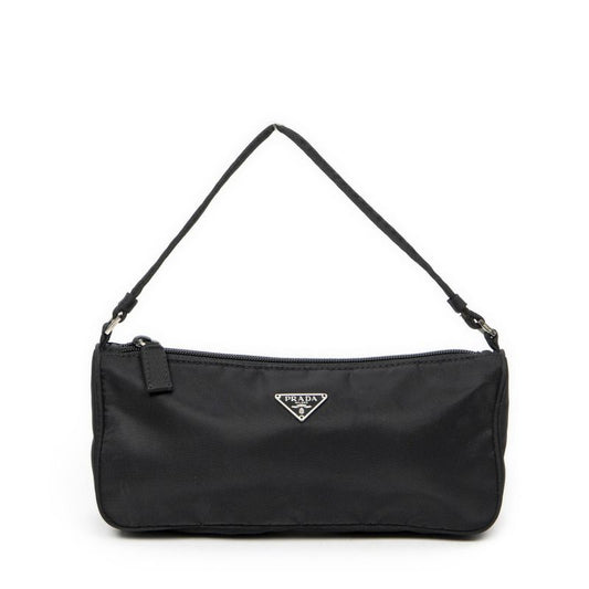 Prada Black Nylon Canvas AB