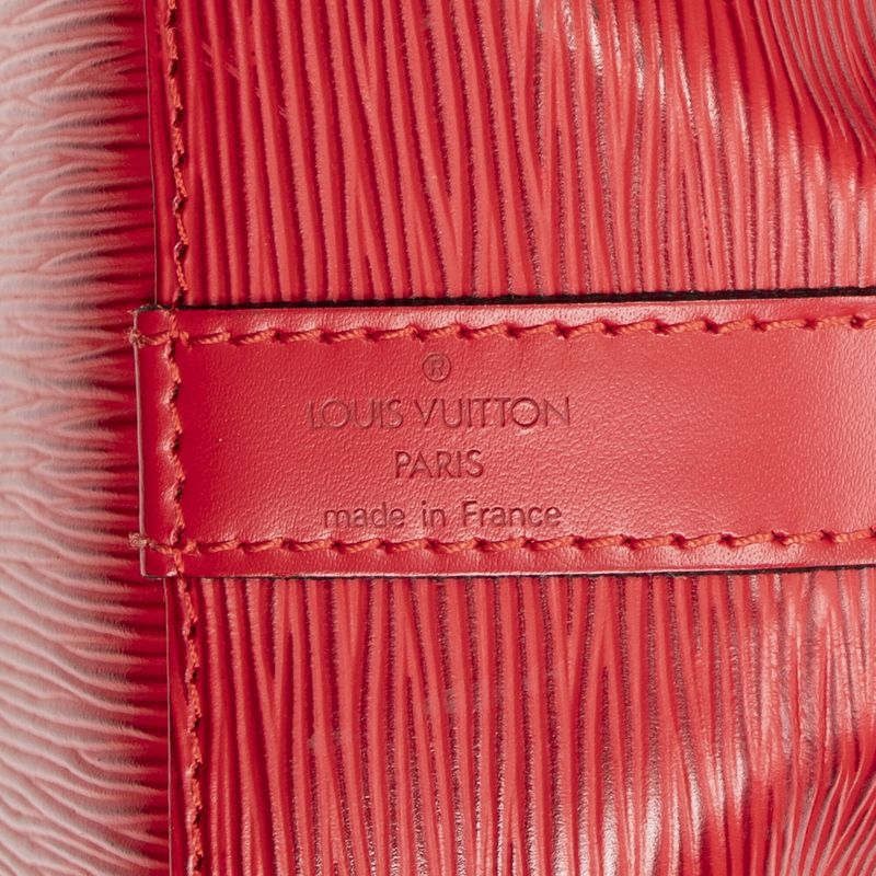 Louis Vuitton Noe Red Epi A
