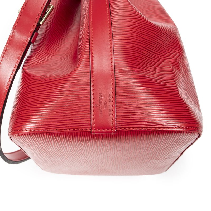 Louis Vuitton Noe Red Epi A