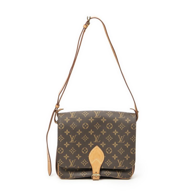 Louis Vuitton Cartier Brown Monogram Canvas AB