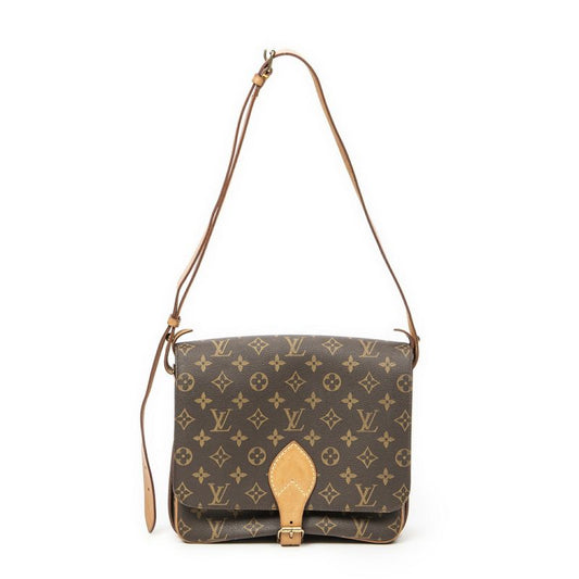 Louis Vuitton Cartier Brown Monogram Canvas AB