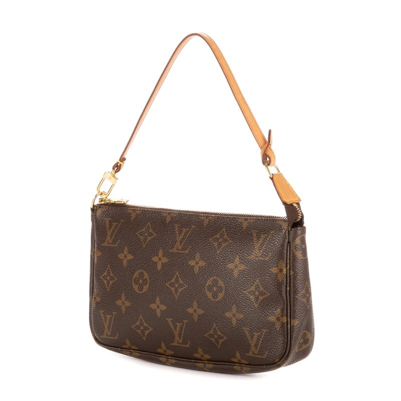 Louis Vuitton Accessory Pouch Brown Monogram A