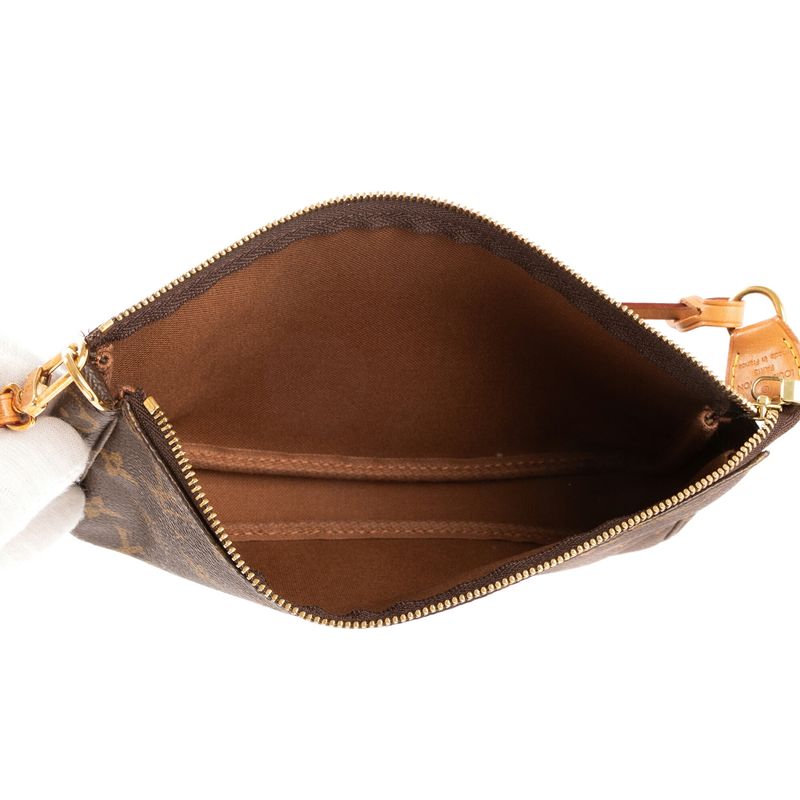 Louis Vuitton Accessory Pouch Brown Monogram A