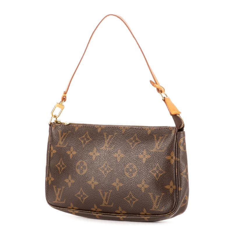 Louis Vuitton Accessory Pouch Brown Monogram AB