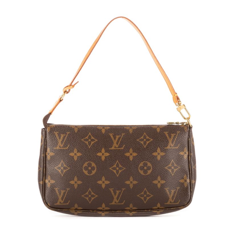 Louis Vuitton Accessory Pouch Brown Monogram AB