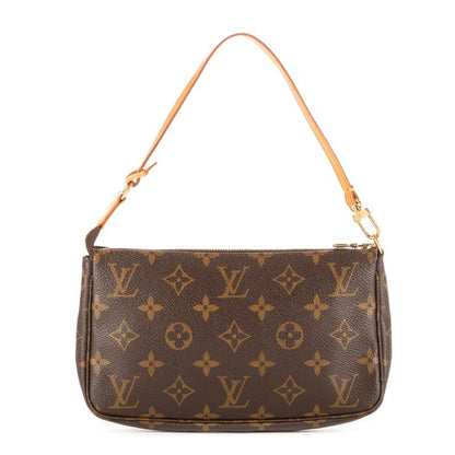 Louis Vuitton Accessory Pouch Brown Monogram AB