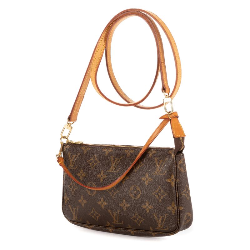 Louis Vuitton Accessory Pouch Brown Monogram A