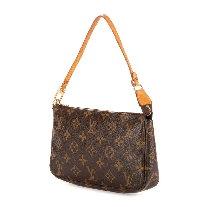 Louis Vuitton Accessory Pouch Brown Monogram A