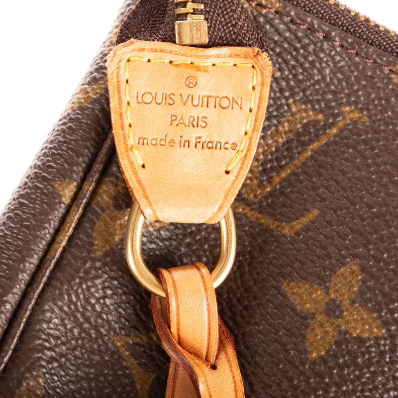 Louis Vuitton Accessory Pouch Brown Monogram Canvas A