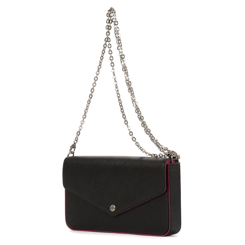 Louis Vuitton Felicie Pochette Black Epi N