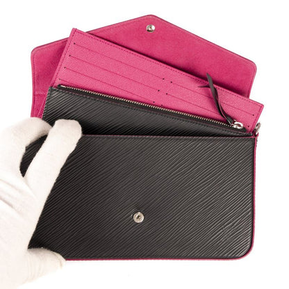 Louis Vuitton Felicie Pochette Black Epi N