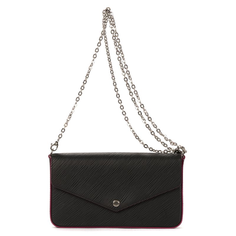 Louis Vuitton Felicie Pochette Black Epi N
