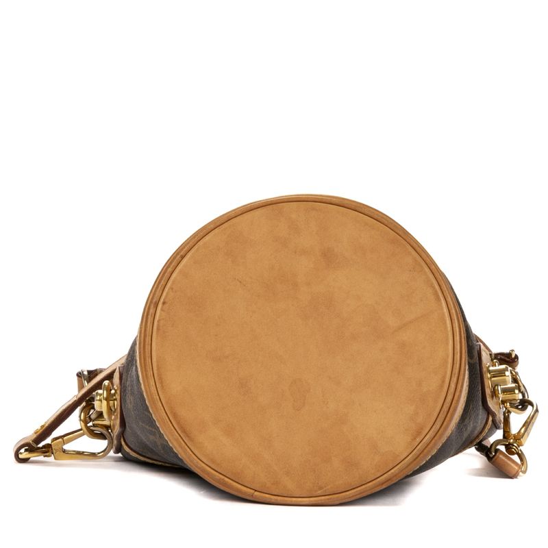 Louis Vuitton Duffle Top Handle Brown Monogram Canvas AB