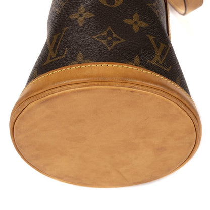 Louis Vuitton Duffle Top Handle Brown Monogram Canvas AB